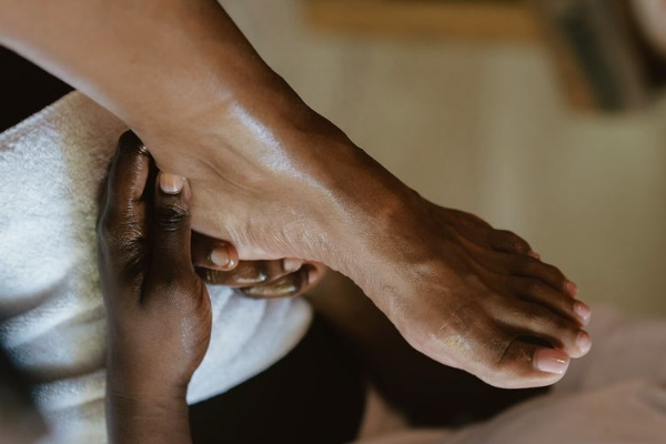 Séance de réflexologie